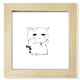thumbnail image 1 of Cat Pet Map Art Deco Fashion Square Picture Frame Wall Tabletop Display, 1 of 3