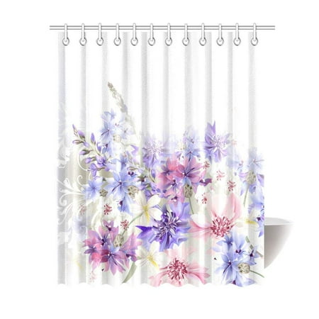Op Lavender Shower Curtain Purple Pink Cornflowers Clic Op Lavender Shower Curtain Purple Pink Cornflowers Clic Design Gentle Fl Art Wedding Decorations Fabric