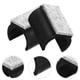 thumbnail image 4 of BRIGHTFUFU 10 Uds. Almohadillas para muebles, almohadillas para patas de silla, gorros para patas de silla en forma de U, protectores de suelo de fieltro, 4 of 7
