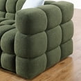 thumbnail image 6 of 62.2length ,35.83" deepth ,human body structure for USA people,  marshmallow sofa,boucle sofa ,OLIVE GREEN 2S BOUCLE, 6 of 8