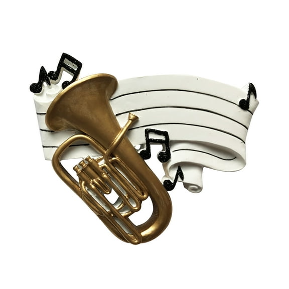 TUBA Personalized Christmas Tree Ornament DO-IT-YOURSELF