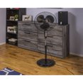 Comfort Zone Large 3-Speed Oscillating Pedestal Fan, Adjustable Height/Tilt, Auto Shutoff Timer, 18 Inches, Black