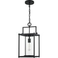 thumbnail image 2 of Quoizel Garrett 9" Outdoor Hanging Light in Matte Black, 2 of 5