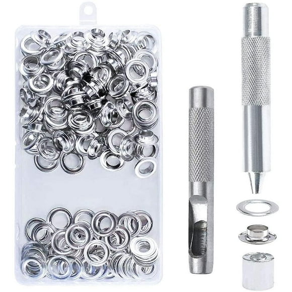 100pcs 14mm Grommet Sets Metal Grommet Tools Grommet Kit Grommet Kit