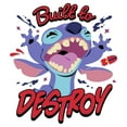 thumbnail image 2 of Girls Lilo & Stitch Built to Destroy T Shirt, 2 of 4