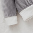 thumbnail image 6 of URMAGIC Infant Baby Boys Girls Toddler Kids 2Pcs Corduroy Plain Outfit Sets Long-sleeved Tops+Pants, 6 of 8