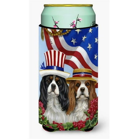 

22-24 oz Cavalier Spaniel USA Tall Boy Hugger