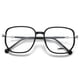 thumbnail image 2 of Gafas poligonales con cambio de color sensibles a la luz azul para mujer, montura grande, punta de diamante, ultralivianas, simples y lisas, 2 of 5