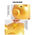 thumbnail image 5 of Golden Piggy Bank Cute Pig Savings Storage Money Box Pot of Dreams Savings Fund Coin and Cash Gift for Kids Adults Boys Girls Coin Saving Box (Small, 3.5x 3.2 x 3.9 in), 5 of 7