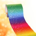 thumbnail image 4 of EeaseMX rollo de cinta de estrella arcoíris para hacer lazos para el cabello hechos a mano, accesorios y decoración para festivales, bodas, fiestas, cumpleaños y despedidas de soltera., 4 of 8