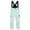 Mint Green, variant on Mercatoo Kids Ski & Sno𝐰 Pants W𝐚terproof Insulated Sno𝐰 Bib𝐬 Boys Girls Waterproo𝐟 Sport Outdoor Snowboard Rain Pants Overalls