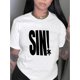 thumbnail image 1 of Camiseta para mujer, camiseta para mujer, camiseta básica, trajes simples de moda, camisetas de manga corta, camisetas de verano para deportesLetter Print Casual Sports T-shirt, Short Sleeve Crew Ne, 1 of 7