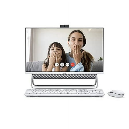 Dell Inspiron 5400 24-inch Touchscreen All in One Desktop - FHD (1920 x 1080) Display, Pop-Up Webcam, Intel Core i5-1135G7, 8GB DDR4 RAM, 512GB HDD, Intel Iris Xe Graphics, Windows 11 Home - Silver