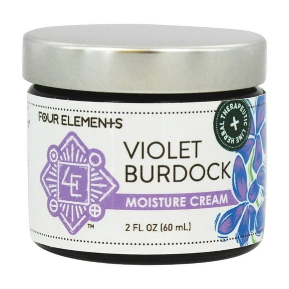Four Elements Herbals - Moisture Cream Violet Burdock - 2 oz.