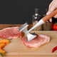 thumbnail image 3 of Martillo para carne liwang de aleación de zinc y mango de madera, 3 of 4