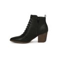thumbnail image 4 of Woven Front Pointed Toe Ankle Bootie 19940, 4 of 6