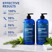 Botanic Hearth Rosemary Mint Shampoo and Conditioner Set with Keratin, Sulfate & Paraben-Free Hair Care for Men and Women, 16 fl oz Each