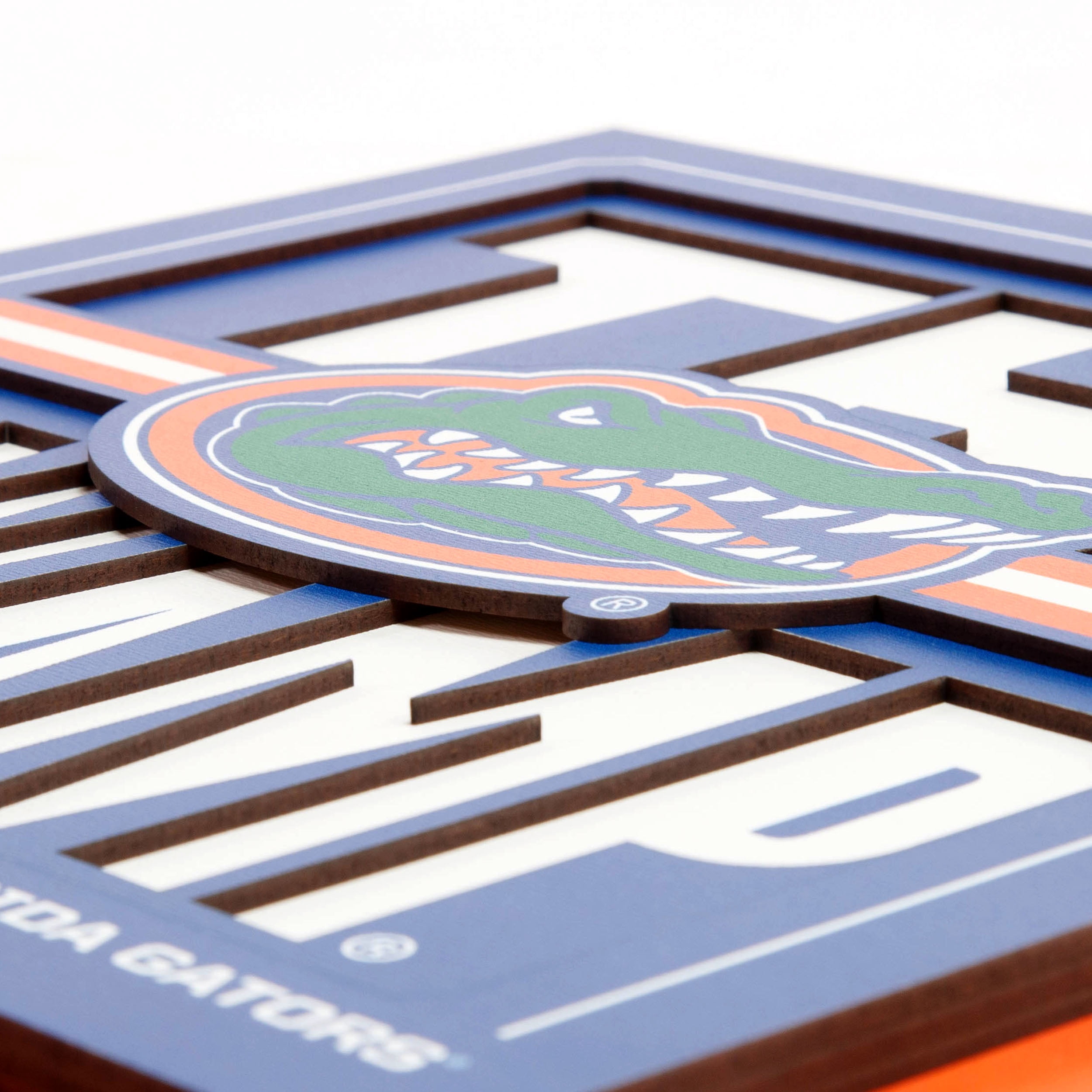 YouTheFan NCAA Florida Gators Slogan Series 3D Wall Art