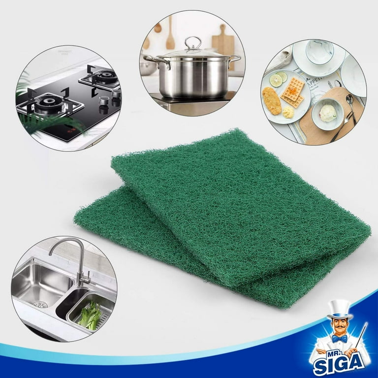 MR.SIGA Microfiber Cleaning Cloth for Kitchen, Household & Car Cleaning,  Pack of 12, Size: 12.6 x 12.6 