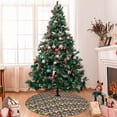 thumbnail image 7 of Rateoe Doodle Food Print Christmas Tree Skirt 36" for Xmas Holiday New Year Party Circle Tree Mat Ornaments Decoration, 7 of 7
