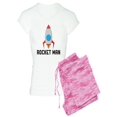 thumbnail image 1 of CafePress - Rocket Man - Women's Light Pajamas, 1 of 1