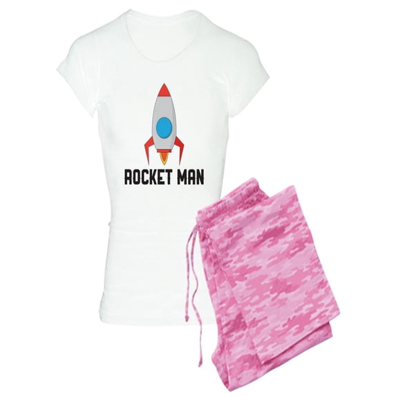 CafePress - Rocket Man - Women's Light Pajamas