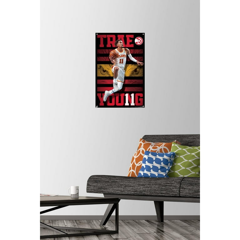 NBA Atlanta Hawks - Trae Young 20 Wall Poster with Pushpins