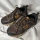 thumbnail image 1 of New Balance Brown And Orange All Terrain Hiking Shoes Men Size 7 4E See Desc., 1 of 5