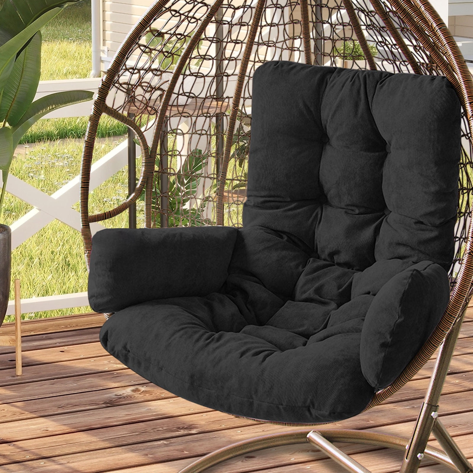 Zenithome 19.69x49.21Inch Basket Cushion Swings Sofa Cushion For Indoor Outdoor Use