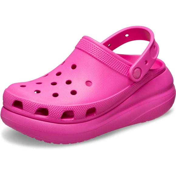 Crocs Unisex Classic Crush Clogs | Platform Shoes, Juice, 11 US Men