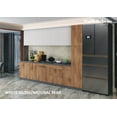 thumbnail image 3 of Kitchen Metropolitan Collection Natural Teak & White Gloss Color Base Size 11Ft Wide, 3 of 5