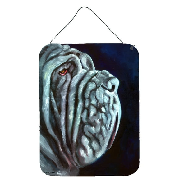 Carolines Treasures 7316DS1216 Neapolitan Mastiff Wall or Door Hanging Prints 12x16 multicolor