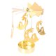 thumbnail image 2 of Candelabro giratorio de hierro decorativo para fiestas, 2 of 6