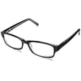 thumbnail image 1 of Foster Grant James Lunettes de Lecture Multifocus Rectangulaires, Noir/transparent, 53 mm + 2, 1 of 4
