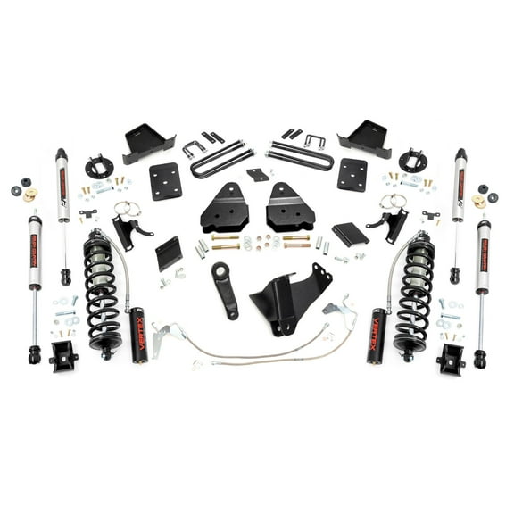 Rough Country 6" Coilover Conversion Lift Kit for 15-16 Ford Super Duty - 54858 Fits select: 2015-2016 FORD F250