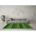 thumbnail image 3 of Ahgly Company Indoor Rectangle Oriental Green Modern Area Rugs, 8' x 12', 3 of 4