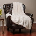 thumbnail image 5 of Chanasya Super Soft Fuzzy Faux Fur Queen Bed Blankets - Fluffy Plush Lightweight Cozy Snuggly with Reversible Sherpa for Living Room Bedroom - Brown Fall Winter Home Bedding (Queen) Chocolate Blanket, 5 of 7