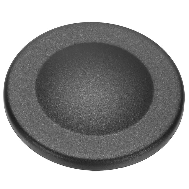 Uxcell Couvre-Mur de Tuyaux Ronds Adhésifs Bouchons de Trous Muraux Réservés (Courts) Noir