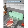 thumbnail image 2 of Easilyous Vacuum Sealer - Mini Wireless Vacuum Sealer, Easilyus Portable Mini Cordless Vacuum Sealers for Food Bags, Quickly Seals Bags in Seconds - Keep Your Food Fresh(Green), 2 of 7