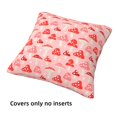 thumbnail image 3 of Throw Pillow Covers, Cute Mushroom1 Soft Square Pillow Cases with Invisible Zipper for Couch Bed Sofa, Farmhouse Fall Home Decor 16"x16", 3 of 7