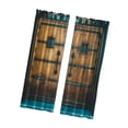 thumbnail image 2 of veasfak Blackout Window Curtain Drape Sliding Door Curtain Rural architecture Rural Barn XXL, 2 of 9