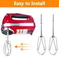 thumbnail image 3 of PQPO Stainless Steel Hand Mixer Beaters, Compatible with KitchenAid, 3 of 7