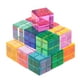 thumbnail image 4 of Bloques apilables de gemas acrílicas, apilador arcoíris, aprendizaje preescolar, juguetes educativos coloridos translúcidos para cumpleaños de niños y, 4 of 8
