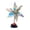 C, variant on Eqslft Reflective Car Windmill Ornament, 4Inch Anti-Bird Scare Pinwheel, Colorful Spinning Windmill with Suction Cup Base, for Car Dashboard Decoration & Bird Repellent