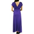 thumbnail image 3 of Women's Faux Wrap Maxi Maternity Dress, 3 of 4