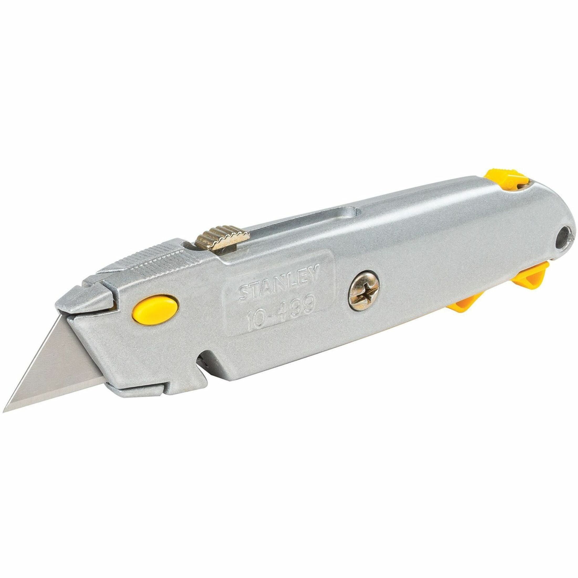 Stanley-Bostitch Quick Change Utility Knife, 6 3/8", Yellow