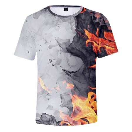 

MLFU Plus Size Graphic Short Sleeve Tee Crew Clothing For Women Men