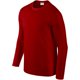 thumbnail image 4 of Gildan - Suave camiseta básica de manga larga para hombre (Rojo), 4 of 4