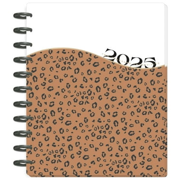 Happy Planner Dated 12 Month Planner, January 2025 – December 2025, Dashboard Layout, Wild Heart, Big Sized Planner 8.5” x 11”