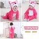 thumbnail image 5 of Disfraz TONWHAR unisex con forma de animal bebé con forma de zorro rosa, 12 a 18 m, 5 of 9